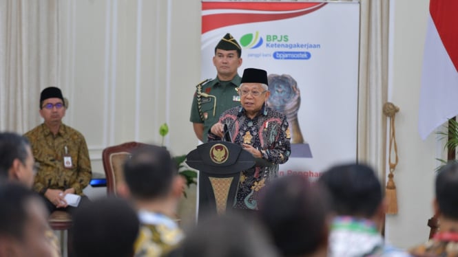 Erupsi Gunung Ruang Sitaro, Wapres Mendorong untuk Patuhi Petunjuk Mitigasi Bencana dari Pemerintah