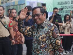 Pesan Jokowi tentang Pemilu Bukan untuk Membangkitkan Pertikaian, Ungkap Mahfud MD