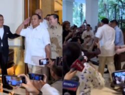 Prabowo, Awalnya Hormat Terhadap Wartawan Namun Momen Prank Berakhir dengan Keburuan