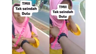 Diberhentikan Satpam TMII yang Bertindak Arogan terhadap Ibu-ibu Pedagang