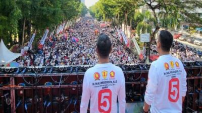 Gerindra: Prabowo-Gibran Santai Walk in Makassar Attracts 500 Thousand Participants and Achieves MURI Record