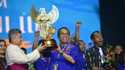 Provinsi Maluku Memenangkan Gelar Juara Umum di Ajang Pesparani Nasional 2023