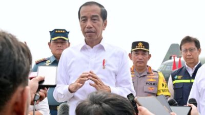 Presiden Jokowi Memberi Tanggapan Mengenai Penggantian Wamenkumham Eddy Hiariej