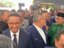 Anies dan Cak Imin Turut Serta dalam Perayaan HUT Nasdem ke-12