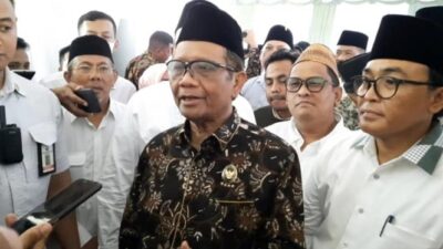 Mahfud Minta Aparat Tetap Tenang Setelah Kematian Lukas Enembe di Papua