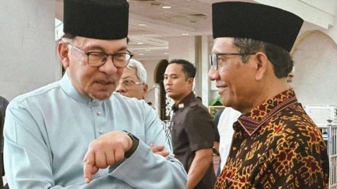 Bertemu Anwar Ibrahim di Kuala Lumpur, Mahfud Md Menolak Membocorkan Isi Pembicaraannya