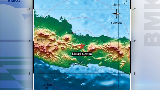 Guncangan Gempa Bumi dengan Magnitudo 4,3 Mengguncang Tegal hingga Brebes, Beberapa Rumah Mengalami Kerusakan