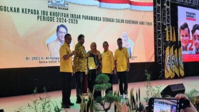 Golkar Mengumumkan Dukungan Untuk Khofifah dalam Pemilihan Gubernur Jawa Timur 2024