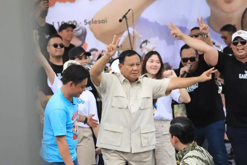 Prabowo Senang Hadiri Acara Masak Besar Chef Bobon x Kopra