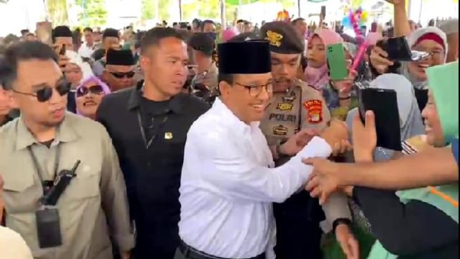 Anies Berjanji Mendukung Pembangunan Jalan Non Tol di Lampung yang Banyak Rusak