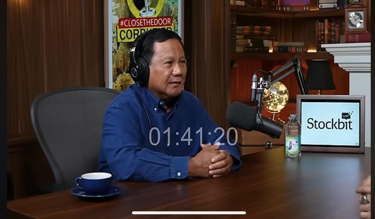 Dendam Membuang Energi – Prabowo Subianto di Podcast Deddy Corbuzier