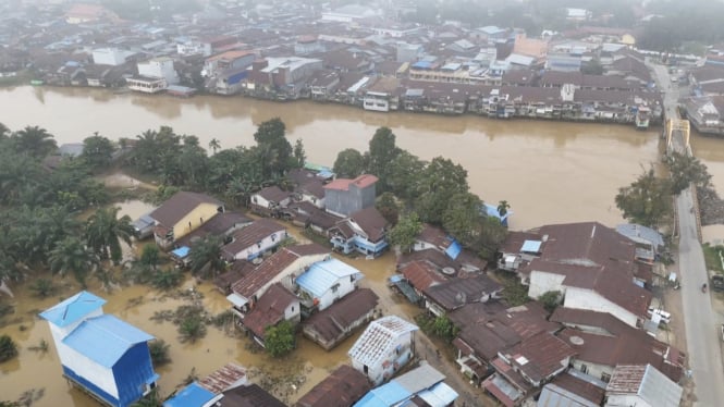 62,47 Ton Beras Disediakan untuk Masyarakat yang Terkena Dampak Banjir di Daerah Landak Kalbar