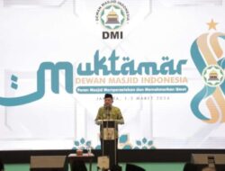 JK Membuka Muktamar VIII DMI: Saya Konsisten Memegang Amanah