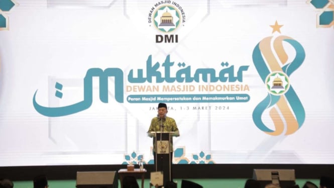 JK Membuka Muktamar VIII DMI: Saya Konsisten Memegang Amanah