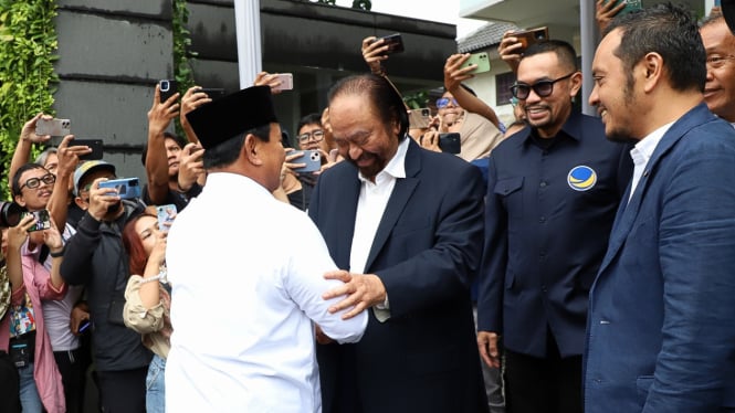 Prabowo Bicara Soal Hubungan Baik dengan Surya Paloh, Menghormati Nasdem dan Ucapan Selamat Menang dalam Pemilihan Presiden 2024