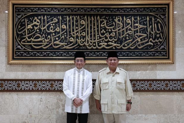 Imam Besar Istiqlal Mengucapkan Selamat kepada Prabowo Subianto sebagai Presiden Terpilih: Semoga Indonesia Makin Jaya