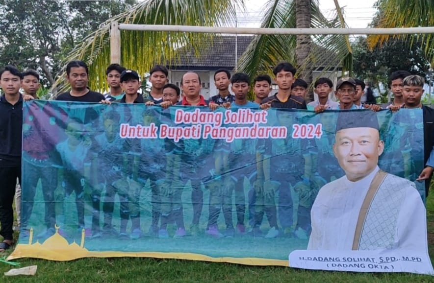 Deklarasi Milenial Pangandaran untuk Maju Pilkada 2024 bersama Dadang-Iwan