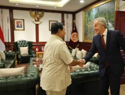 Tony Blair Mengunjungi Prabowo Subianto di Kementerian Pertahanan, Mengucapkan Selamat atas Kemenangan Pemilihan Presiden