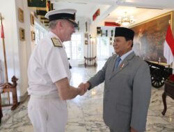 Prabowo Subianto Menerima Kepala Staf Pertahanan Inggris, Bahas Peningkatan Kerja Sama Pertahanan RI-UK