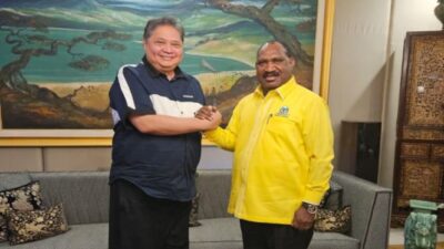 Willem Wandik Dapat Dukungan Golkar untuk Maju Sebagai Calon Gubernur Papua Tengah, Bertemu dengan Airlangga