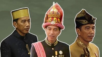 Jokowi Memakai Baju Adat di Sidang Tahunan MPR Terakhir Sebelum Meninggalkan Jabatan Presiden