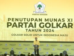 Jokowi Merasa Nyaman di Munas Golkar: Saya Merasa sangat Senang