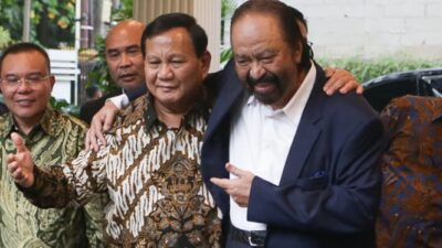 Surya Paloh Mengaku Berbincang Sebanyak 3 Kali tentang Kabinet dengan Prabowo