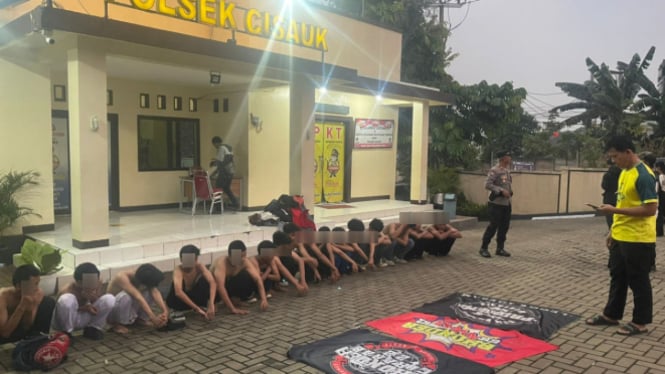 Sebelas Siswa SMK Diamankan Polisi Setelah Hendak Tawuran Sepulang Sekolah di Tangerang