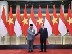 Setelah Bertemu Presiden Vietnam, Prabowo Subianto Bertemu Ketua Majelis Nasional untuk Membahas Potensi Kerjasama