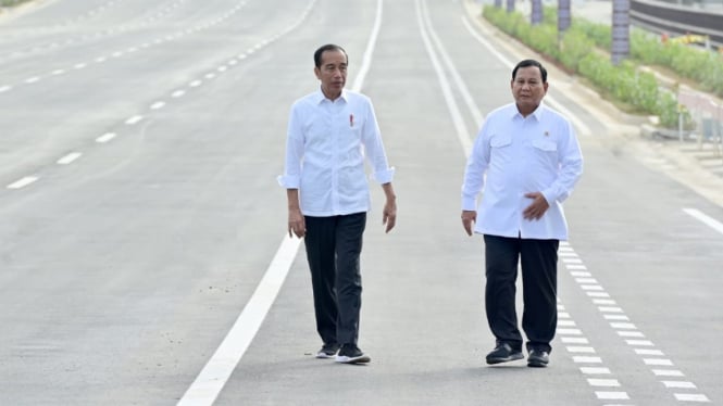 Prabowo Soroti 7 Warisan Jokowi Menjelang Akhir Jabatannya dalam 2 Periode