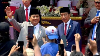 Ratusan Relawan dari Jokowi hingga Prabowo-Gibran Bersiap untuk Tasyakuran di Tugu Proklamasi