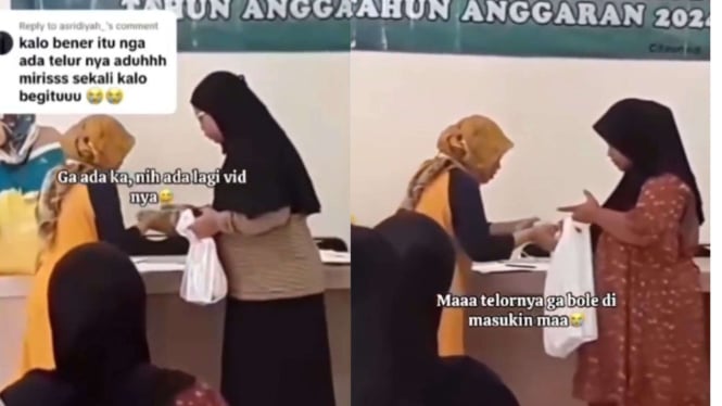 Viral! Bantuan Telur untuk Ibu Hamil Difoto Lagi Setelah Diambil, Inilah Faktanya!