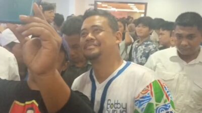 Prabowo-Gibran dan Bobby Nasution Disoraki saat Pelantikan: Terima Kasih