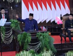 Sidang Paripurna Majelis Permusyawaratan Rakyat (MPR) Republik Indonesia untuk Pelantikan Presiden dan Wakil Presiden Terpilih untuk Periode 2024-2029 di Gedung Nusantara, MPR/DPR/DPD, Senayan, Jakarta, 20 Oktober 2024